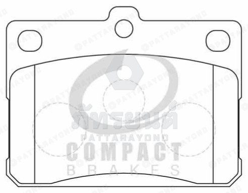 ผ้าดิสเบรค MAZDA 808 GALANT SIGMA,M/L LANCER