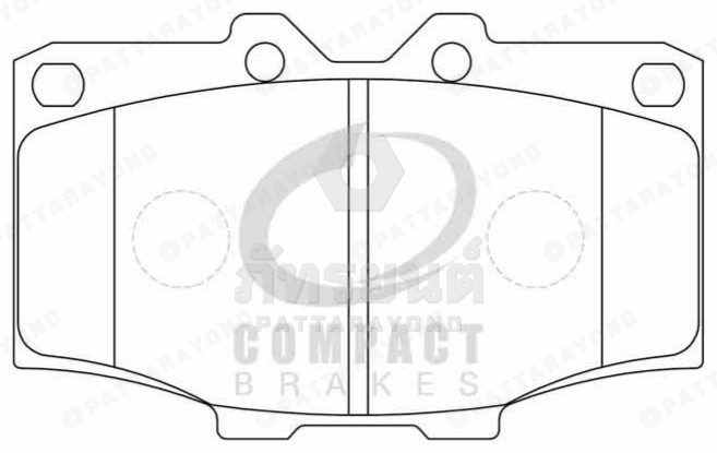 ผ้าดิสเบรค TOYOTA 4WD
